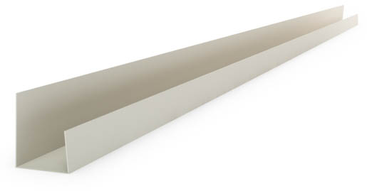 Baukom PVC-Einfassprofil 2,5 mt für 12,5 mm GKBP 1009